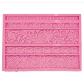 Craftistico Καλούπι Σιλικόνης 19,8x12,5x0,9cm Νεοκλασσικές Μπορντούρες