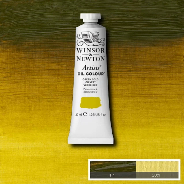 Winsor & Newton 37ml Artists Oil Series 2 Green Gold