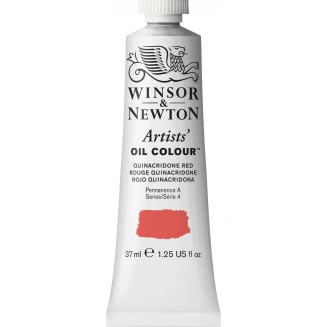 Winsor & Newton 37ml Artists Oil Series 4 Quinacridone Red