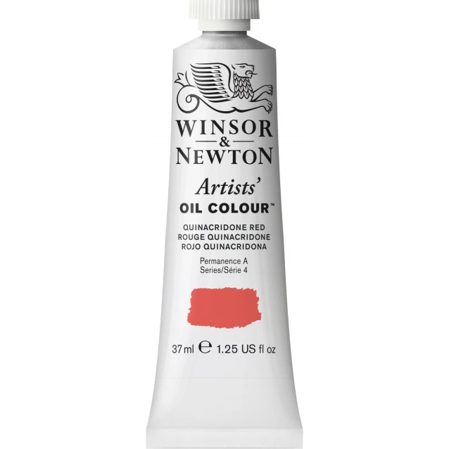 Winsor & Newton 37ml Artists Oil Series 4 Quinacridone Red