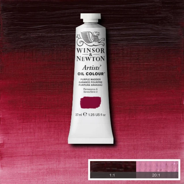 Winsor & Newton 37ml Artists Oil Series 2 Purple Madder
