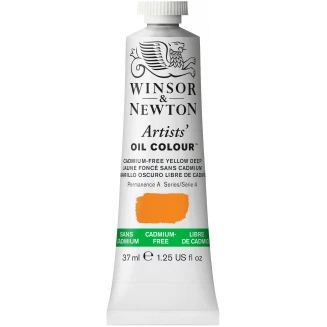 Winsor & Newton 37ml Artists Oil Series 4 Cadmium Free Yellow Deep