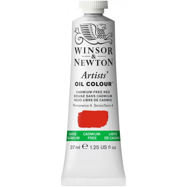 Winsor & Newton 37ml Artists Oil Series 4 Cadmium Free Red