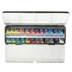Winsor & Newton Cotman Μεταλλική Κασετίνα με 24 Πλακάκια Ακουαρέλας