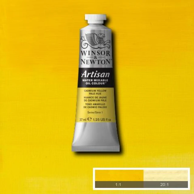Winsor & Newton 37ml Λάδι Νερού Artisan Series 1 Cadmium Yellow Pale Hue