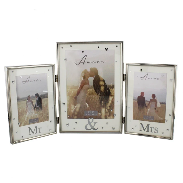 Επάργυρη Κορνίζα Mr & Mrs