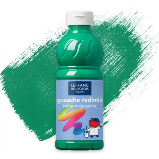 Lefranc & Bourgeois 500ml Τέμπερα Redimix 558/563 Vivid Green
