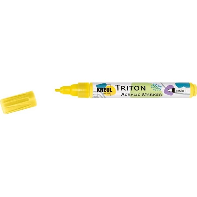 Kreul Triton Ακρυλικός Μαρκαδόρος 1-3mm Κίτρινο Ανοιχτό