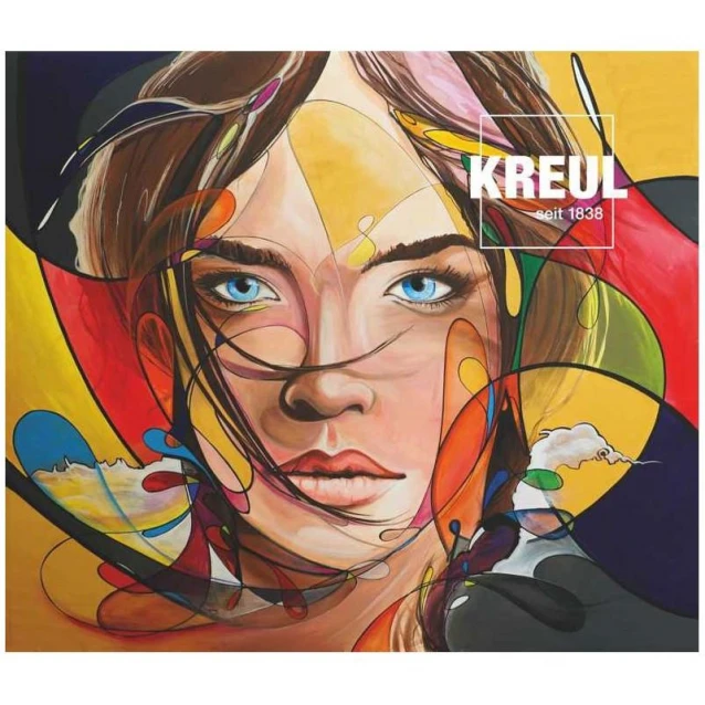 Kreul Triton Ακρυλικός Μαρκαδόρος 1-3mm Μαύρο