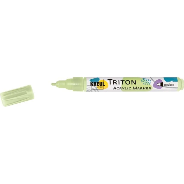 Kreul Triton Ακρυλικός Μαρκαδόρος 1-3mm Πράσινο Ανοιχτό