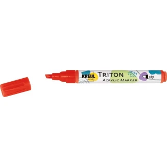 Kreul Triton Ακρυλικός Μαρκαδόρος Πλακέ 1-4mm Βερμιγιόν