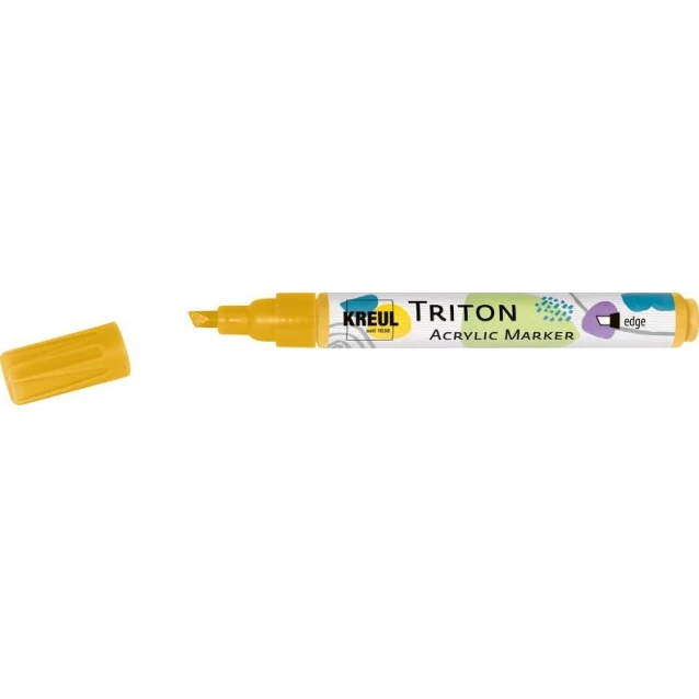 Kreul Triton Ακρυλικός Μαρκαδόρος Πλακέ 1-4mm Χρυσό