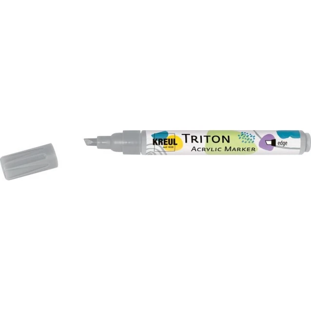 Kreul Triton Ακρυλικός Μαρκαδόρος Πλακέ 1-4mm Γκρί