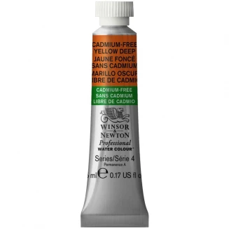 Winsor & Newton 5ml Ακουαρέλας Professional 891 Cadmium Free Yellow Deep Series 4