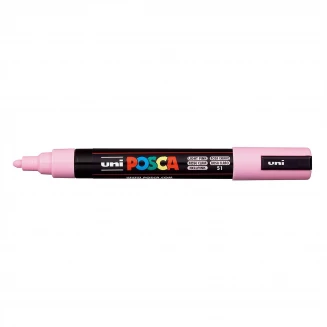 Posca Μαρκαδόρος PC-5M Μεσαίος 1,8-2,5mm Ρόζ Απαλό