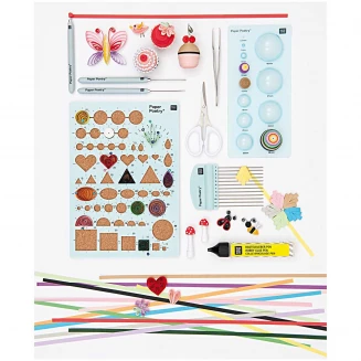 Rico Design Στένσιλ Quilling 15x21cm με Επιφάνεια Φελλού