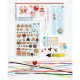 Rico Design Στένσιλ Quilling 15x21cm με Επιφάνεια Φελλού