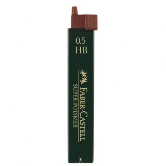 Faber Castell 12 Μύτες για Μηχανικό Μολύβι 0.5mm HB