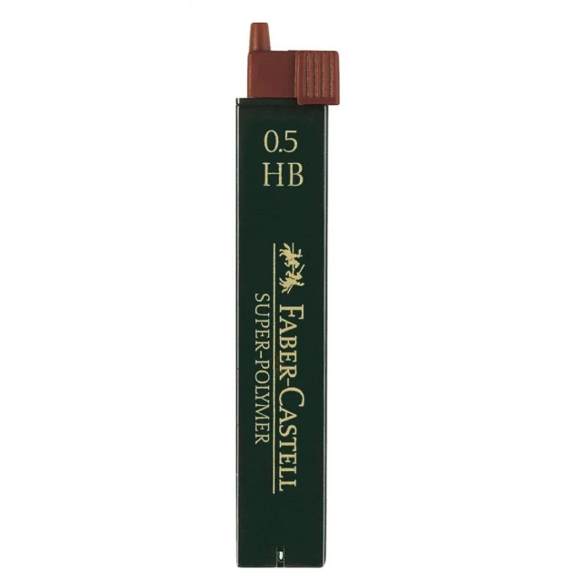 Faber Castell 12 Μύτες για Μηχανικό Μολύβι 0.5mm HB