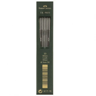 Faber Castell 10 Μύτες για Μηχανικό Μολύβι 2mm 3Η