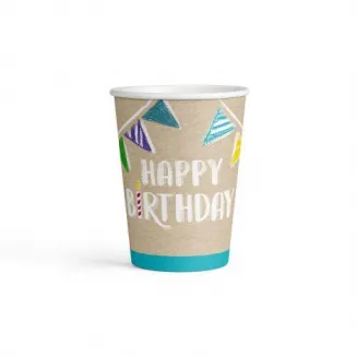 Amscan 8 Ποτήρια 250ml My Birthday Party