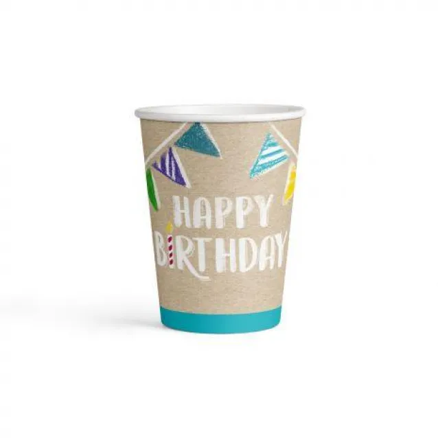 Amscan 8 Ποτήρια 250ml My Birthday Party