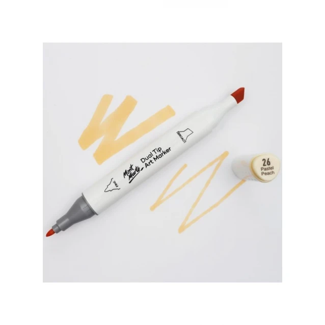 Mont Marte Art Marker Διπλής Μύτης O2 Apricot (26 Pastel Peach)