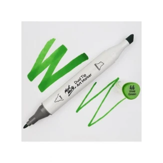 Mont Marte Art Marker Διπλής Μύτης G7 Kelly Green (46 Vivid Green)