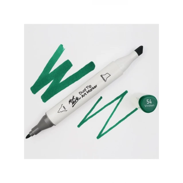 Mont Marte Art Marker Διπλής Μύτης G3 Shamrock Green (54 Viridian)