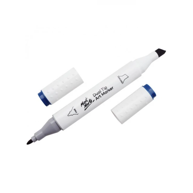 Mont Marte Art Marker Διπλής Μύτης B3 Prussian Blue (69 Prussian Blue)