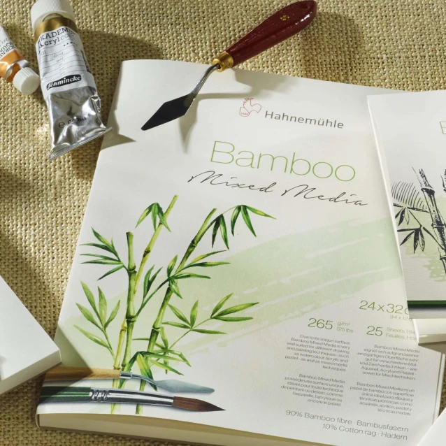 Hahnemuhle Μπλοκ Mixed Media Bamboo 25 φύλλων 36x48cm 265gr