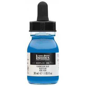 Liquitex Professional Acrylic Ink 30ml 984 Fluorescent Blue