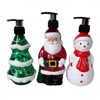 3 Χριστουγεννιάτικα Dispenser Υγρού Σαπουνιού