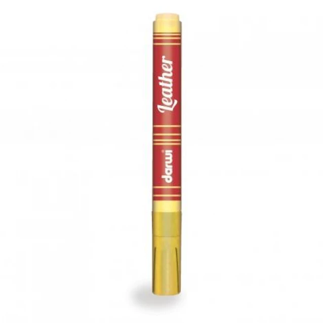 Darwi Μαρκαδόρος για Δέρμα 2mm Dark Yellow