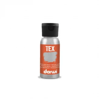 Darwi 50ml Χρώμα Υφάσματος Silver