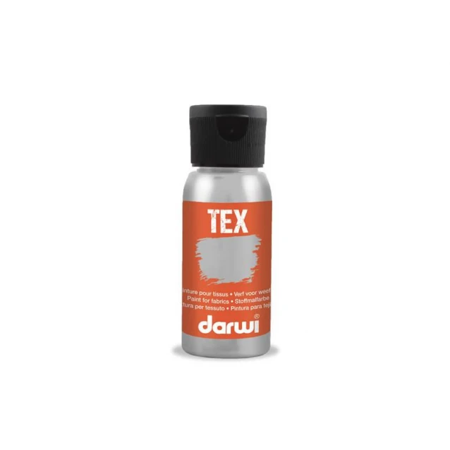 Darwi 50ml Χρώμα Υφάσματος Silver
