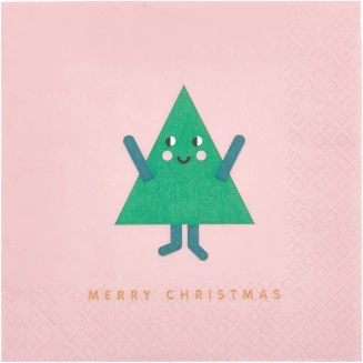 Rico Design 20 Χαρτοπετσέτες 33x33cm Χριστουγεννιάτικο Δέντρο