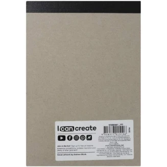 Mont Marte Μπλοκ Σχεδίου με 25 Μαύρα Φύλλα A5 (14,8x21cm) 140gr