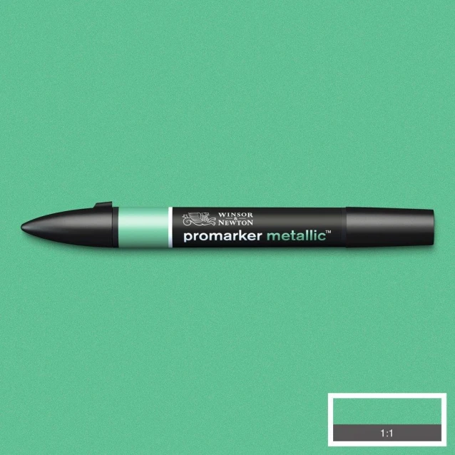 Winsor & Newton Μαρκαδόρος Promarker Metallic Green