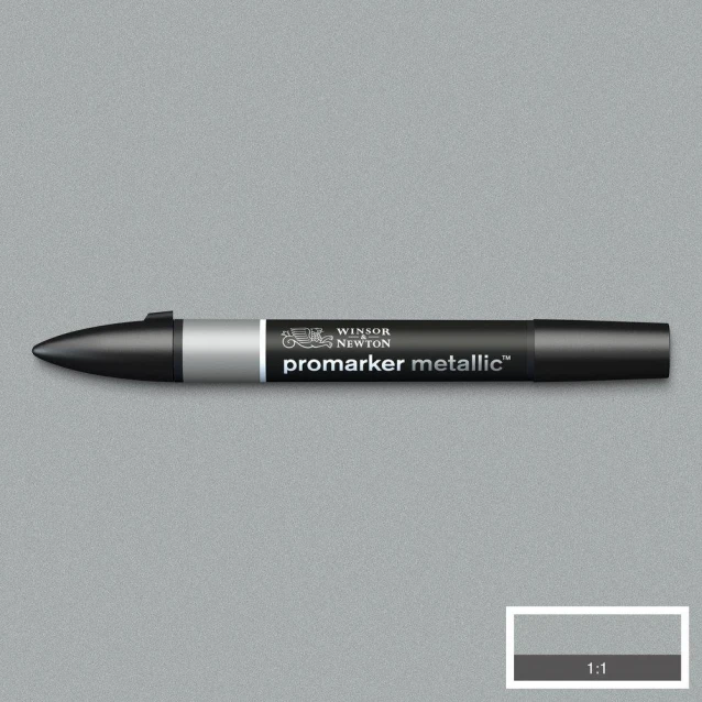 Winsor & Newton Μαρκαδόρος Promarker Metallic Silver