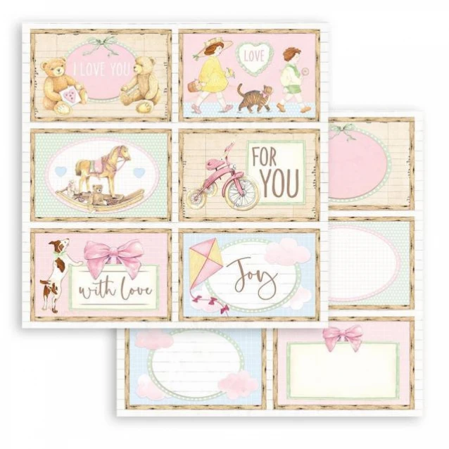 Stamperia Χαρτί Scrapbooking 30,5x30,5cm Διπλής Όψης DayDream 6 cards