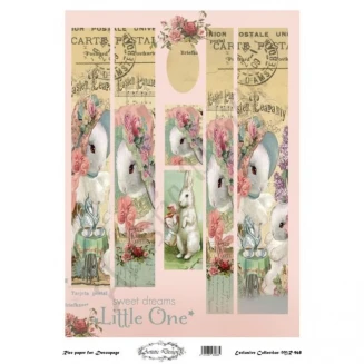 Artistic Design Ριζόχαρτο Decoupage Λαμπάδας 30x40cm MR-968