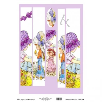 Artistic Design Ριζόχαρτο Decoupage Λαμπάδας 30x40cm NCF-560
