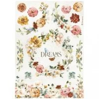 Stamperia Ριζόχαρτο Decoupage A4 (21x29,7cm) Garden of Promises Dreams