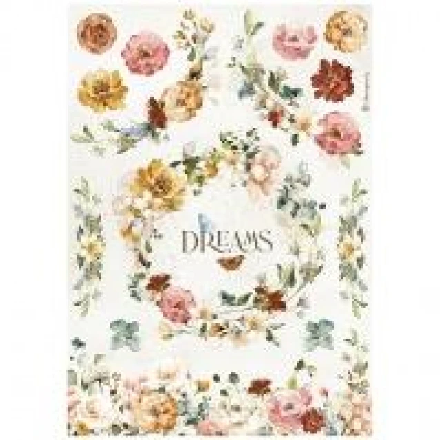 Stamperia Ριζόχαρτο Decoupage A4 (21x29,7cm) Garden of Promises Dreams