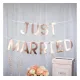 Neviti Γιρλάντα Just Married Geo Blush