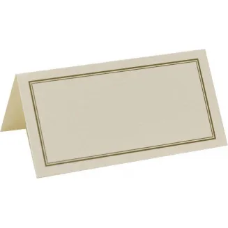 Neviti 50 Kαρτάκια Θέσεων Εκρού - Χρυσό