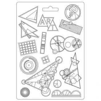 Stamperia Φόρμα Πηλού A5 Bauhaus Kandinsky Rhythm