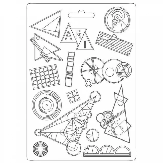 Stamperia Φόρμα Πηλού A5 Bauhaus Kandinsky Rhythm