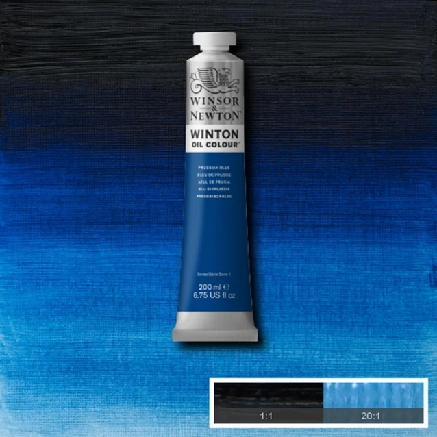Winsor & Newton 200ml Winton Oil Prussian Blue